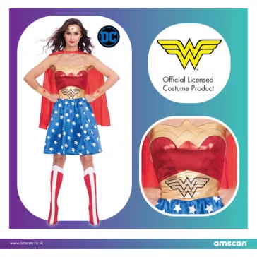 Wonder Woman Classic felnőtt jelmez L