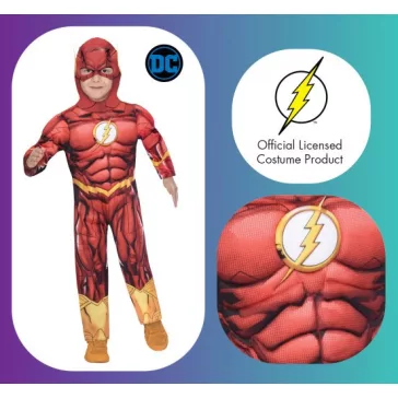 A Villám Red Lightning jelmez 3-4 év