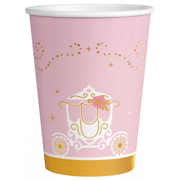 Hercegnők Swan papír pohár 8 db-os 250 ml Hercegnők Swan papír pohár 8 db-os 250 ml