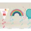 Peppa malac Confetti szalag dekoráció 6 db-os szett
