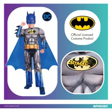 Batman Caped Crusader jelmez 3-4 év