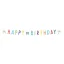 Konfettis Colorful Happy Birthday 18 felirat 180 cm