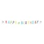 Konfettis Colorful Happy Birthday 21 felirat 180 cm