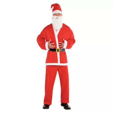 Mikulás Red felnőtt jelmez M/L