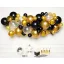 Színes Black Gold léggömb, lufi girland 66 db-os szett