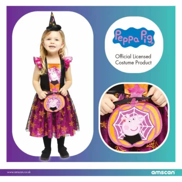 Peppa malac Orange Witch jelmez 2-3 év