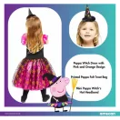 Peppa malac Orange Witch jelmez 4-6 év Peppa malac Orange Witch jelmez 4-6 év