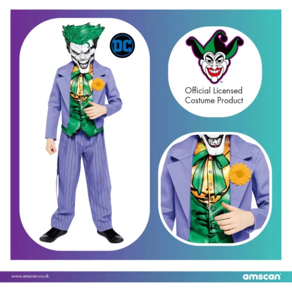 Batman Joker Comic jelmez 4-6 év