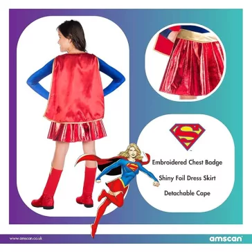 Supergirl Fancy jelmez 3-4 év