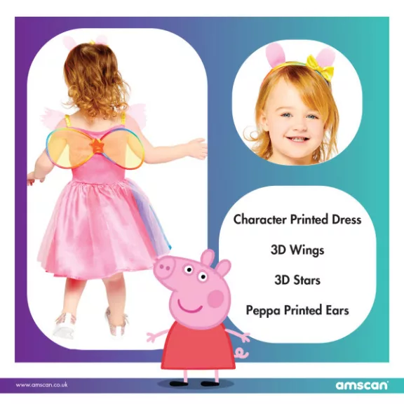 Peppa malac Rainbow jelmez 2-3 év