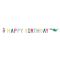 Lovag Protect Happy Birthday felirat 160 cm