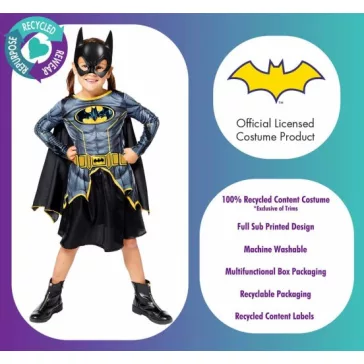 Batgirl Shadow Princess jelmez 2-3 év