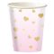 Első születésnap Pink Ombre papír pohár 8 db-os 250 ml