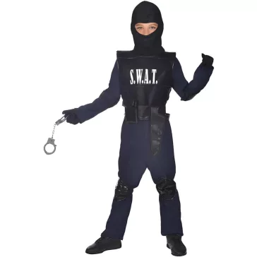 Ügynök SWAT jelmez 8-10 év