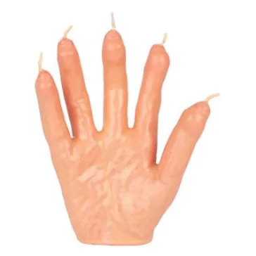 Kéz alakú Fiery Fingers gyertya vér hatással