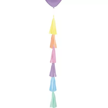 Színes Rainbow léggömb szalag + lufisúlytartó