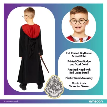 Harry Potter Gryffindor jelmez 10-12 év