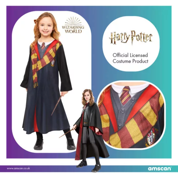 Harry Potter Witch Hermione jelmez 4-6 év
