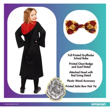 Harry Potter Witch Hermione jelmez 4-6 év