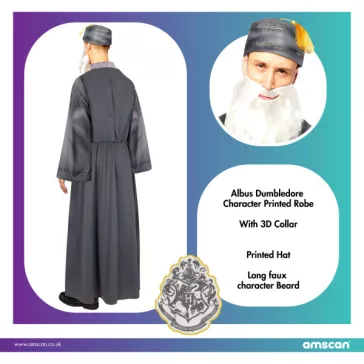 Harry Potter Dumbledore felnőtt jelmez XL