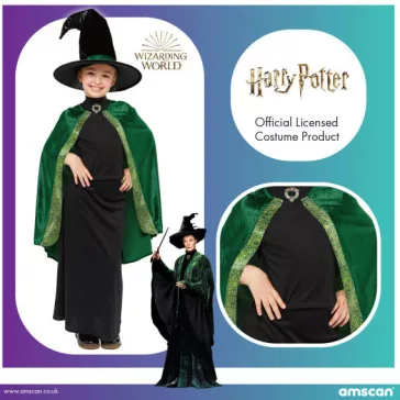 Harry Potter McGalagony jelmez 6-8 év