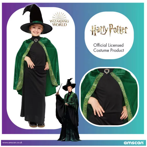 Harry Potter McGalagony jelmez 6-8 év