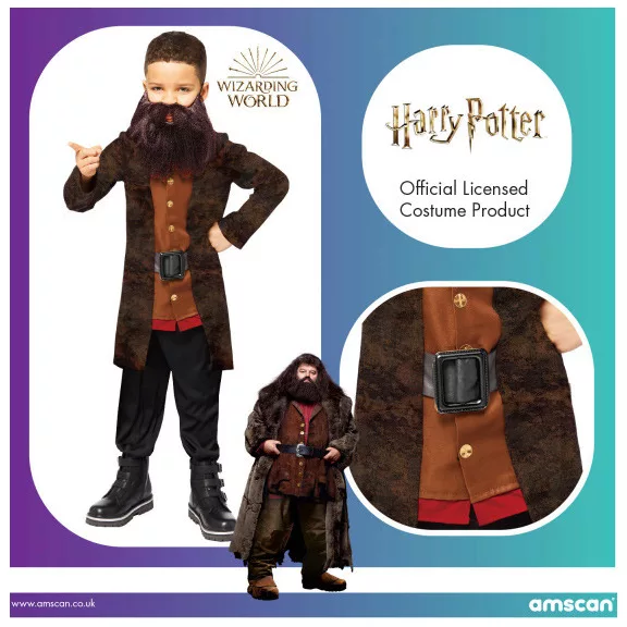 Harry Potter Hagrid jelmez 6-8 év