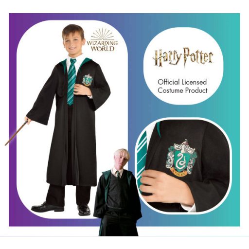 Harry Potter Slytherin jelmez 6-8 év