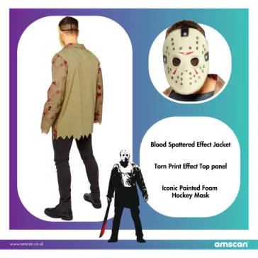 Jason Scary felnőtt jelmez M/L