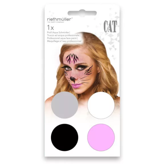 Cica Halloween arcfesték, smink szett Cica Halloween arcfesték, smink szett