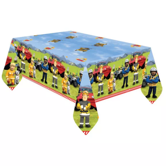 Sam a tűzoltó Teamwork papír asztalterítő 120x180 cm Sam a tűzoltó Teamwork papír asztalterítő 120x180 cm