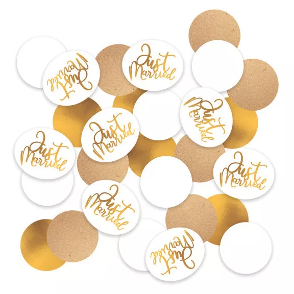 Esküvői Gold konfetti Esküvői Gold konfetti