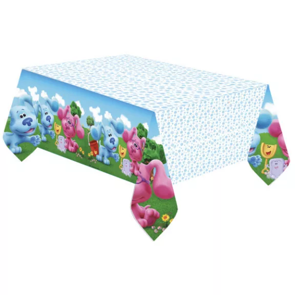 Azúrkék nyomok Fun papír asztalterítő 120x180 cm Azúrkék nyomok Fun papír asztalterítő 120x180 cm