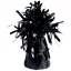 Fekete Bright Black léggömb, lufi súly