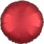 Piros Dark Red kör fólia lufi 43 cm