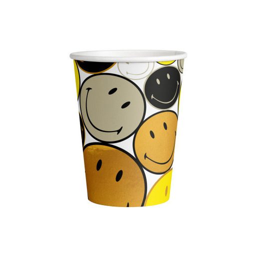 Emoji Smiley Originals papír pohár 8 db-os 250 ml
