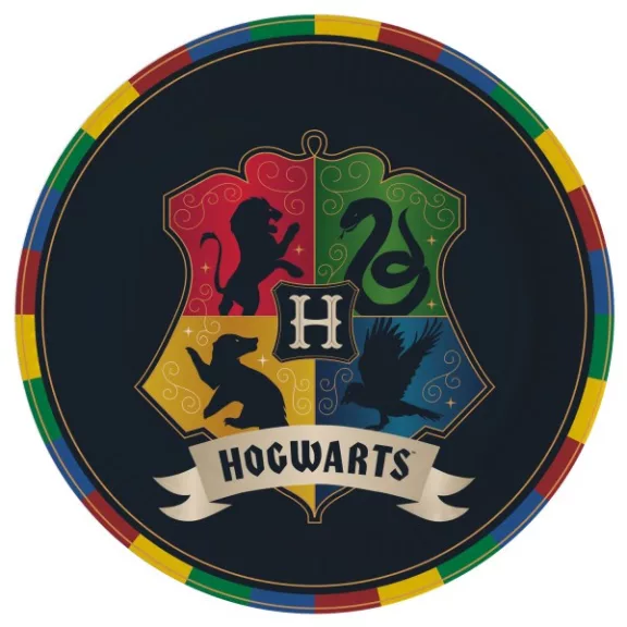Harry Potter Houses papírtányér 8 db-os 23 cm Harry Potter Houses papírtányér 8 db-os 23 cm
