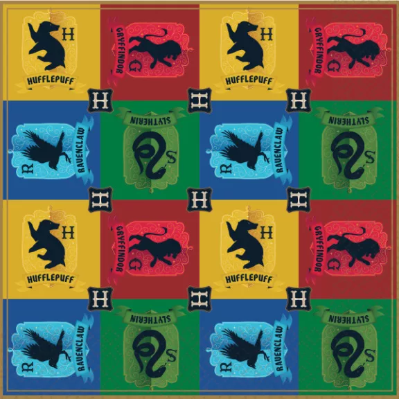 Harry Potter Houses szalvéta 16 db-os 33x33 cm Harry Potter Houses szalvéta 16 db-os 33x33 cm