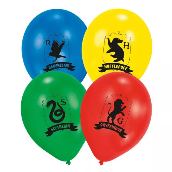 Harry Potter Houses léggömb, lufi 6 db-os 11 inch (27,5 cm) Harry Potter Houses léggömb, lufi 6 db-os 11 inch (27,5 cm)