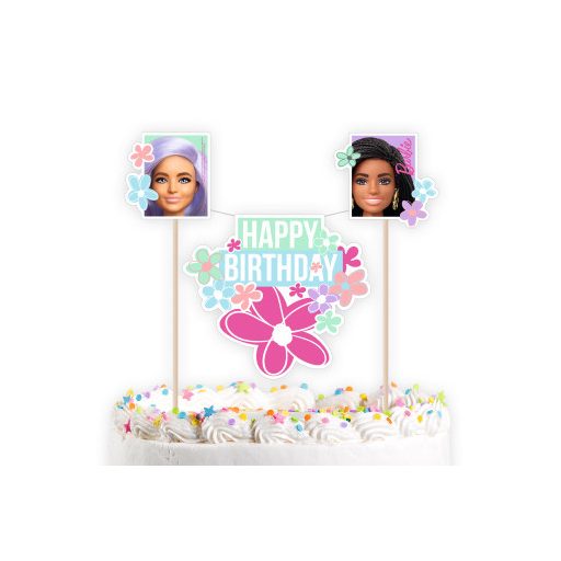 Barbie Sweet Life torta dekoráció 26 cm