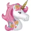 Unikornis Magical fólia lufi 76 cm