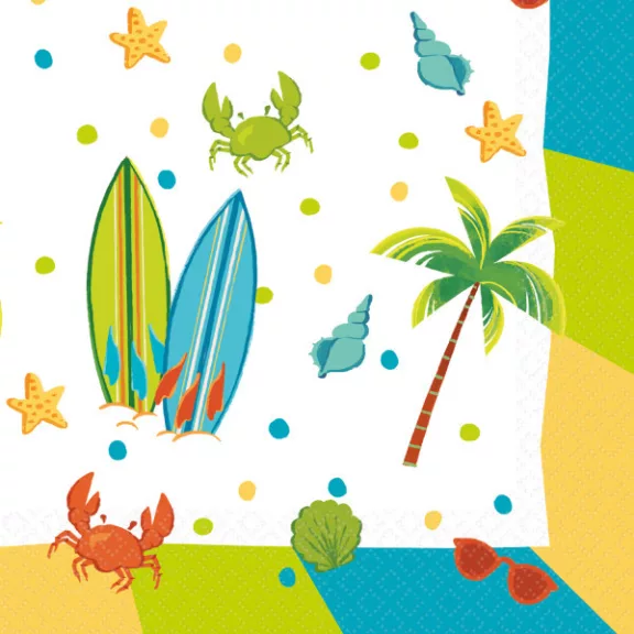 Nyár Surf Party szalvéta 16 db-os 33x33 cm Nyár Surf Party szalvéta 16 db-os 33x33 cm