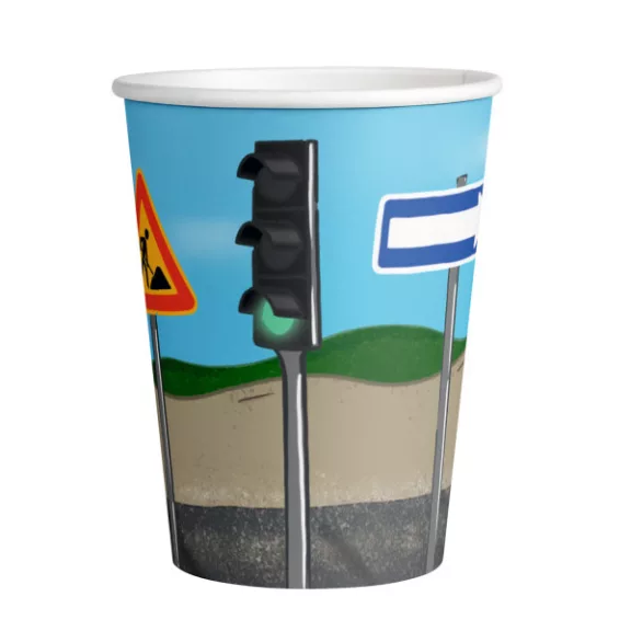 Építkezés Sand papír pohár 8 db-os 250 ml Építkezés Sand papír pohár 8 db-os 250 ml