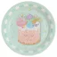 Sütemény Crazy Cake papírtányér 8 db-os 23 cm