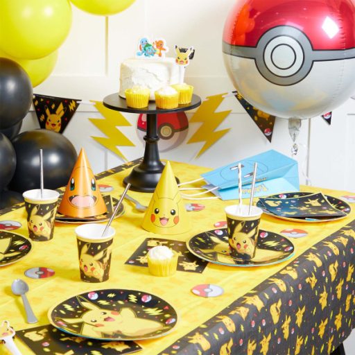 Pokémon Thunder papír asztalterítő 120x180 cm