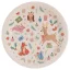 Téli erdő Winter Woodland papírtányér 8 db-os 23 cm