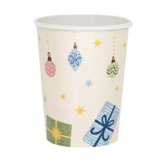 Téli erdő Winter Woodland papír pohár 8 db-os 250 ml Téli erdő Winter Woodland papír pohár 8 db-os 250 ml