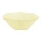 Sárga Vert Decor hatszögletű mélytányér 6 db-os 15,8 cm