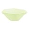 Zöld Vert Decor hatszögletű mélytányér 6 db-os 15,8 cm