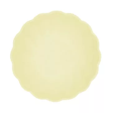 Sárga Vert Decor mélytányér 6 db-os 14,8 cm